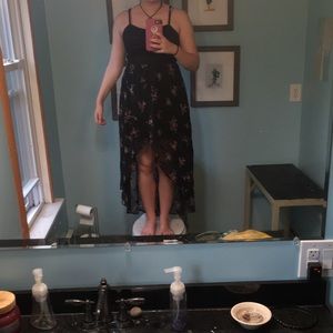 Black high low, Lily Rose